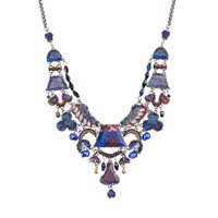 Necklace Ayala Bar Woman Ocean Edge in Metal Alloy Cristallo R3598